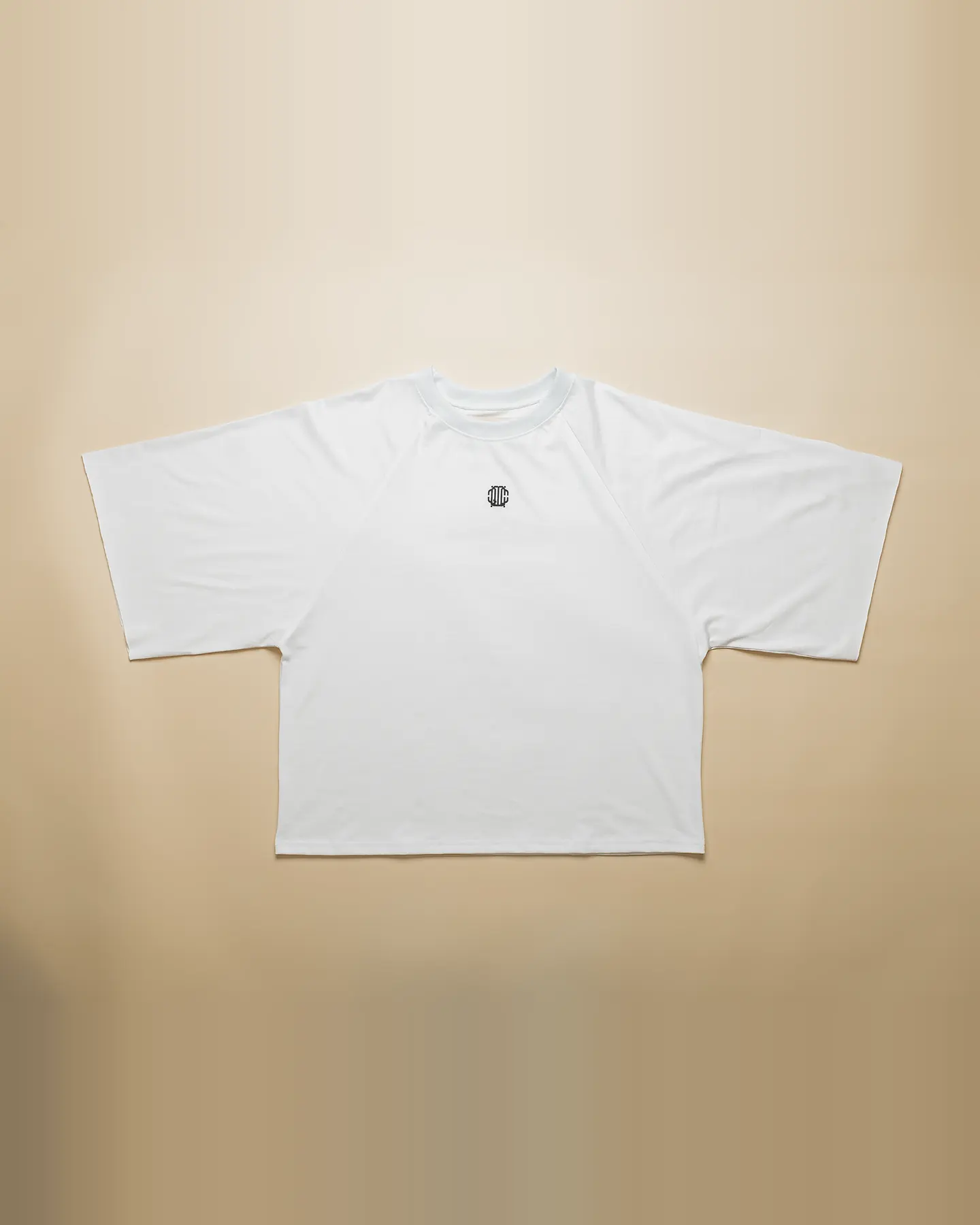 Playera 3/4 Oversize Blanca